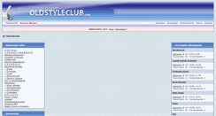 Desktop Screenshot of oldstyleclub.com